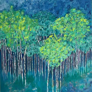 Through the trees (2)