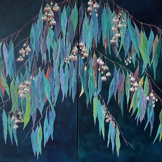 Whispers beneath the canopy (Diptych)